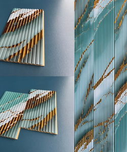 GLIDING FLUTTED PANEL